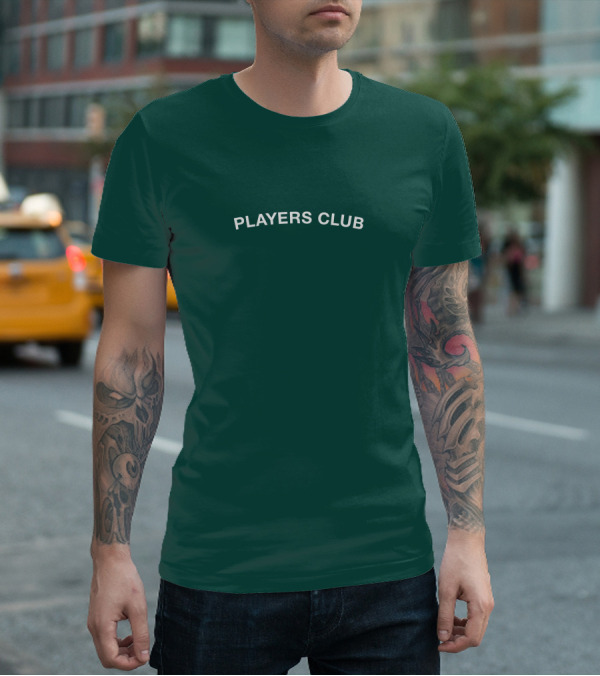 Players Club Green Joeiaco Simple T-Shirt