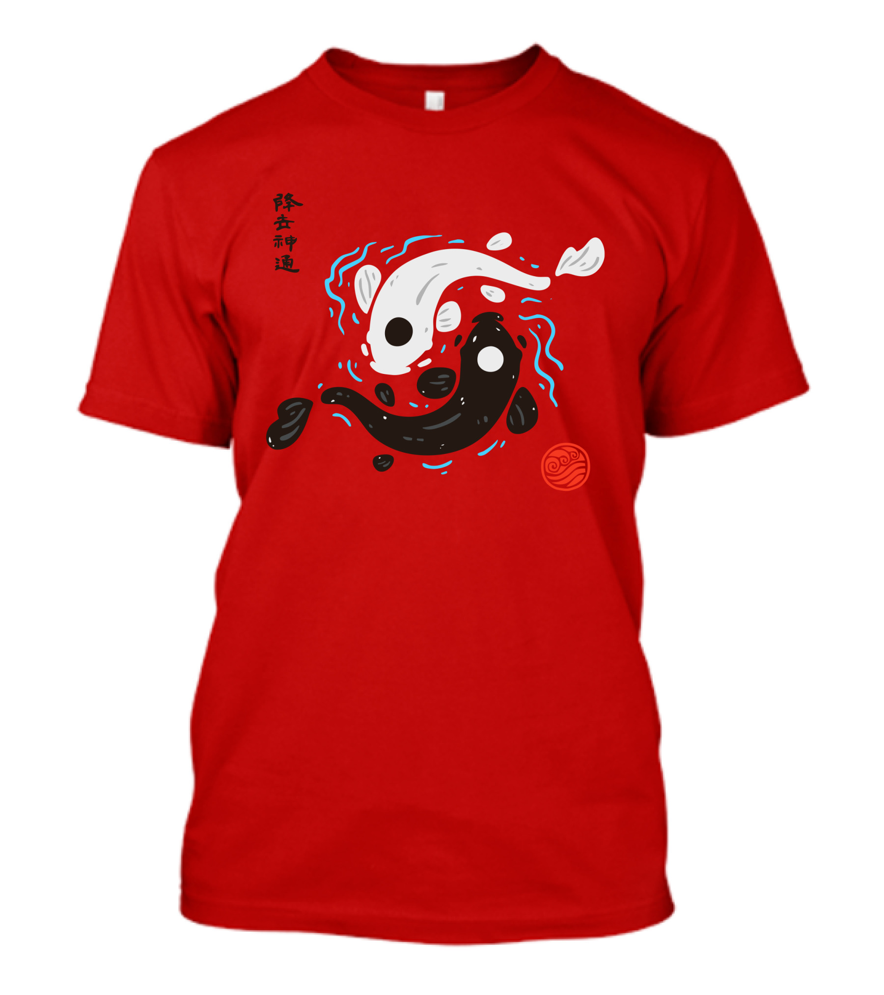 Yin Yang Koi Fish Thomas Sanders Asian Inspired T-Shirt