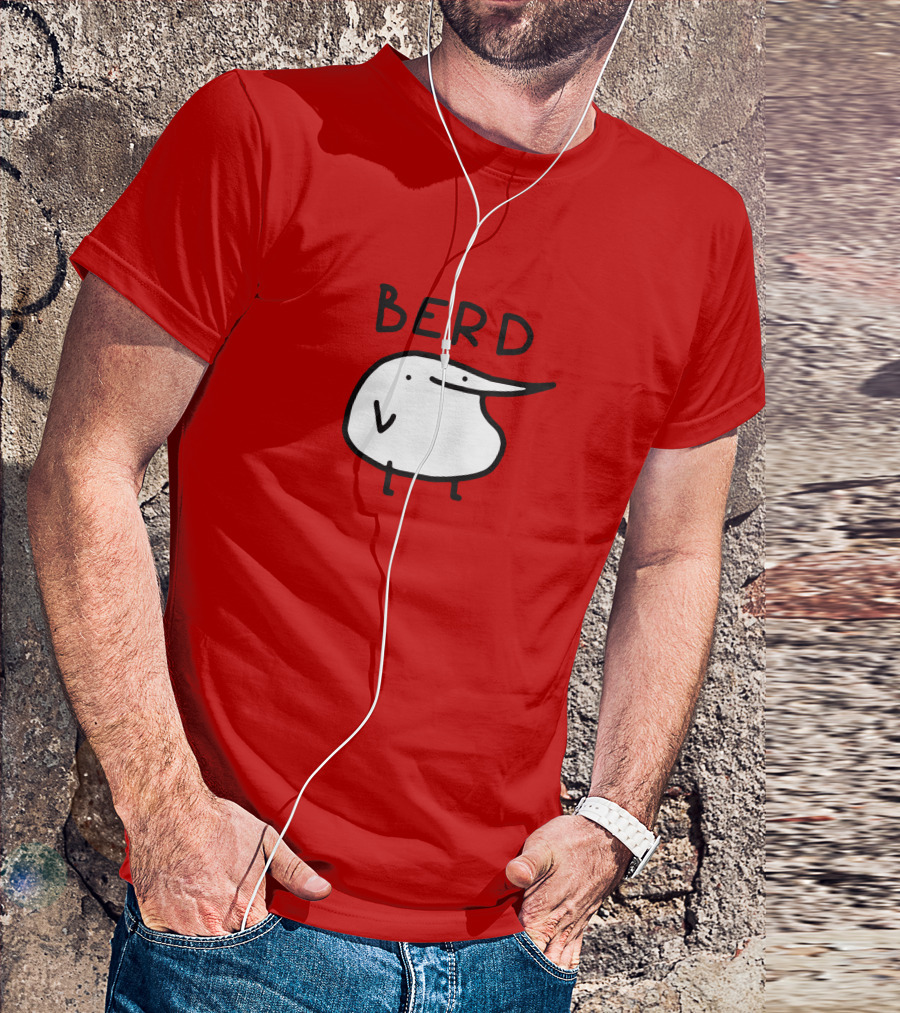 Berd Meme Cartoon Character T-Shirt