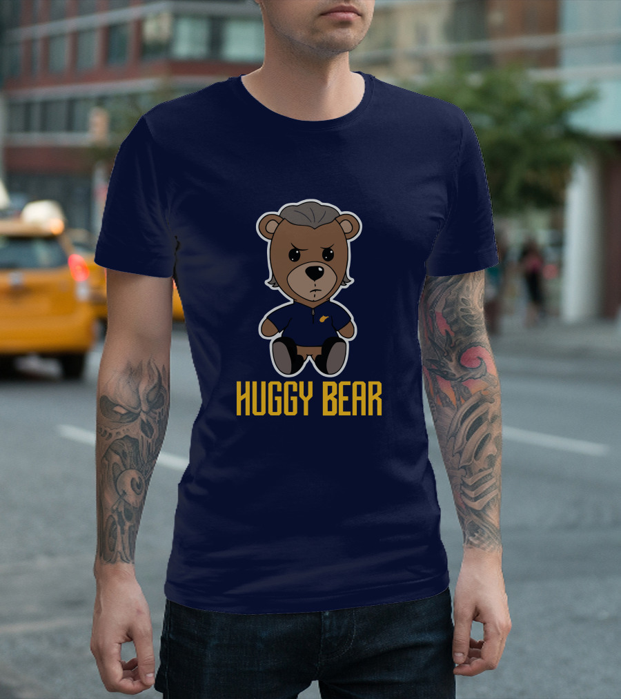 Huggy Bear Bob Huggins Iconic Cartoon Character T-Shirt