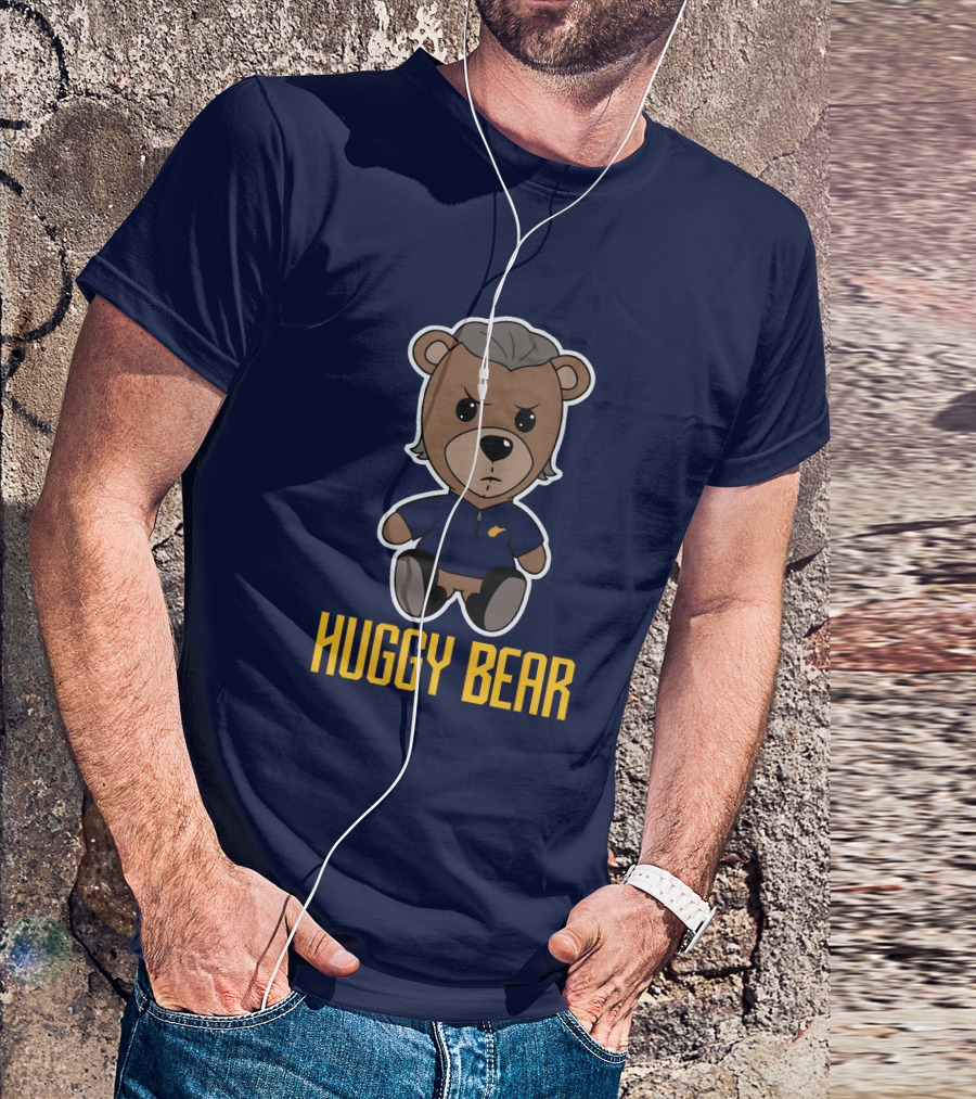Huggy Bear Bob Huggins Iconic Cartoon Character T-Shirt