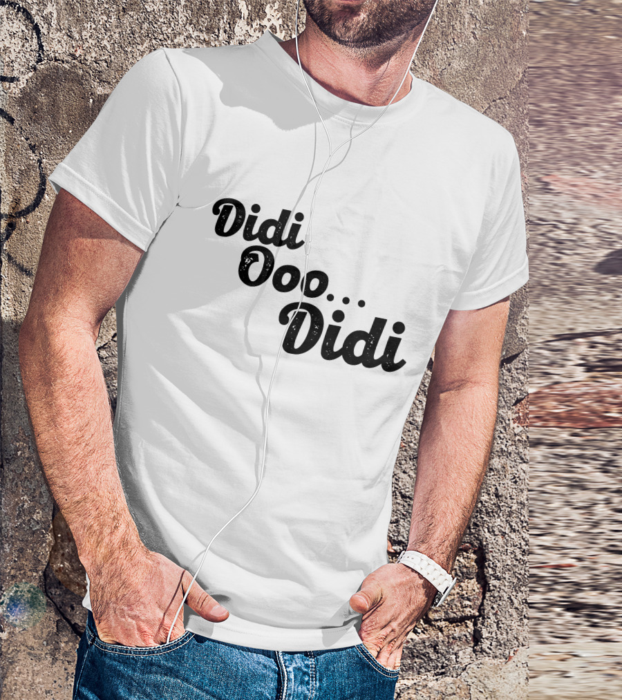 Bhaiya Didi Ooo Didi Text Phrase T-Shirt