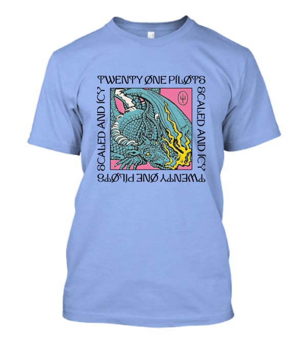 Twenty One Pilots Scaled And Icy Dragon T-Shirt