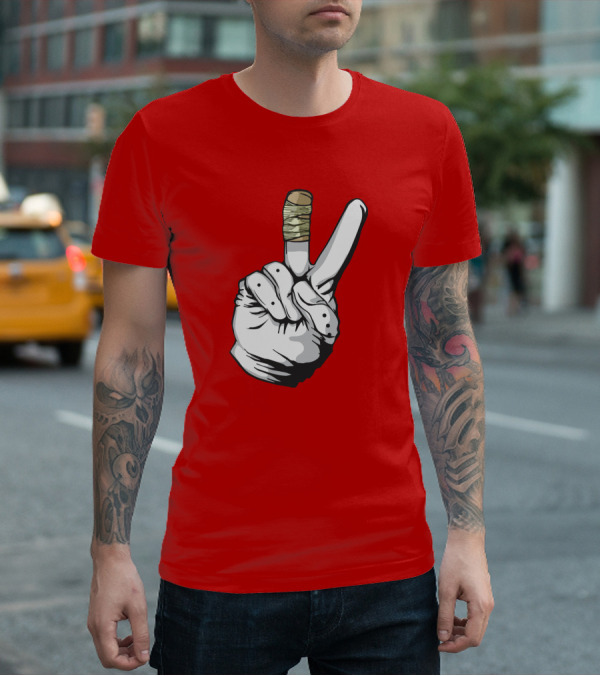 Loose Cannons Ant Man Deuces Victory Hand Samer Ali T-Shirt