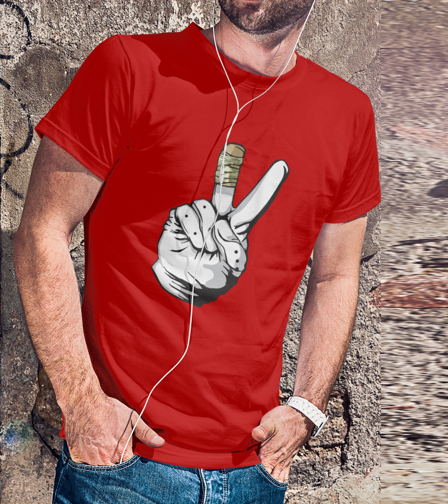 Loose Cannons Ant Man Deuces Victory Hand Samer Ali T-Shirt
