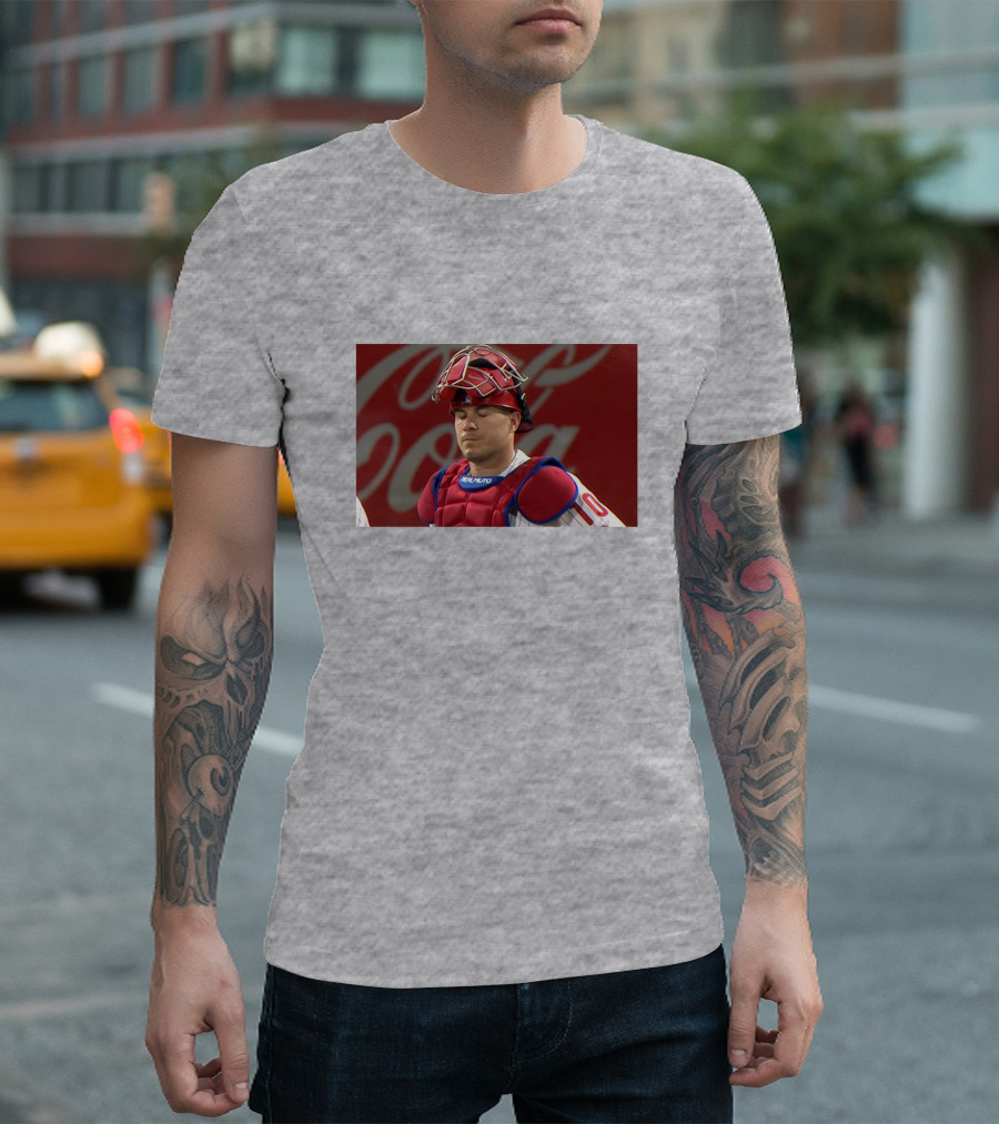 Realmuto On Eye Roll It Was Terrible Timing Coca-Cola Catcher Moment T-Shirt