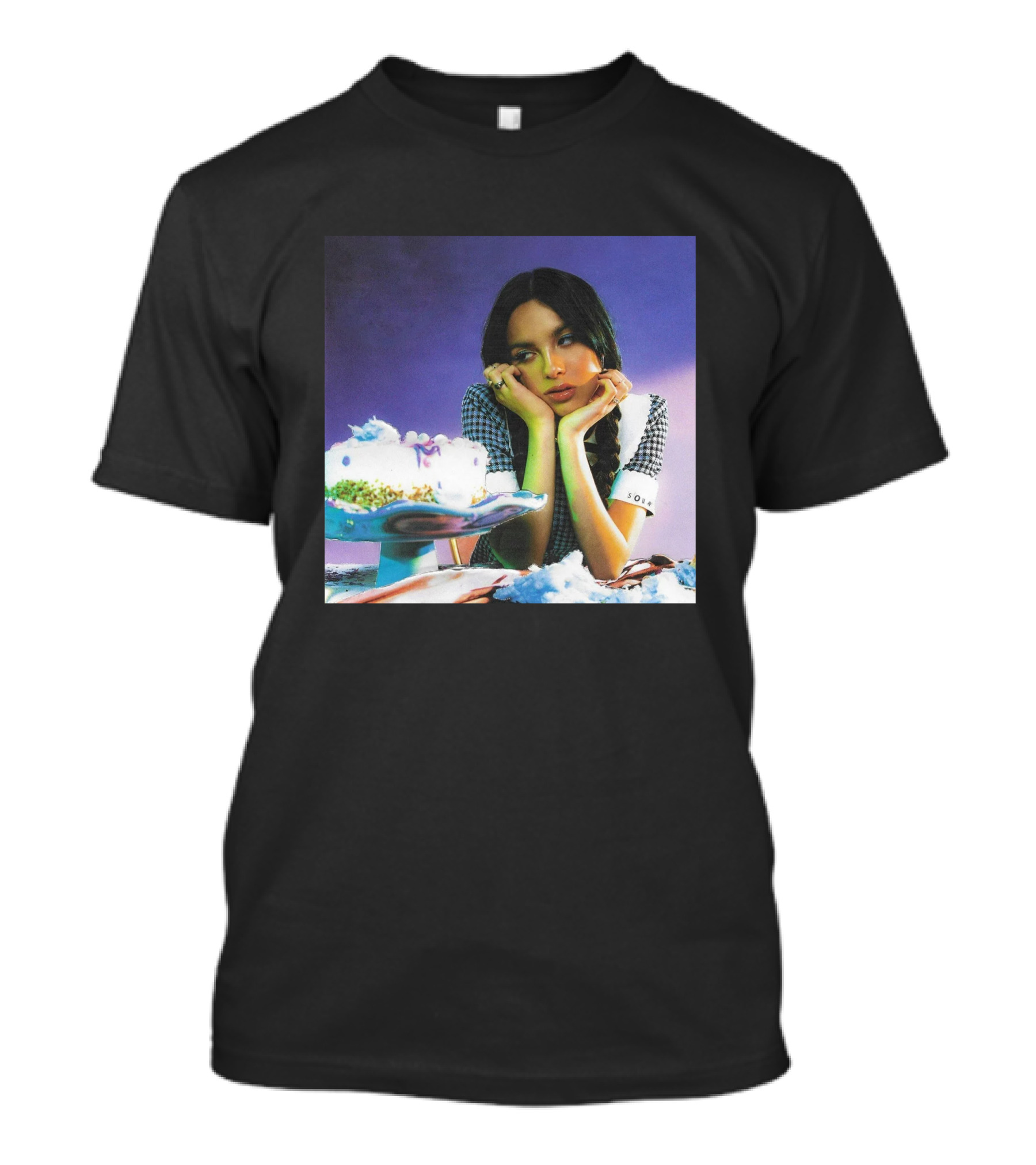 Olivia Rodrigo Sour Cake Photo Iconic Album Cover T-Shirt