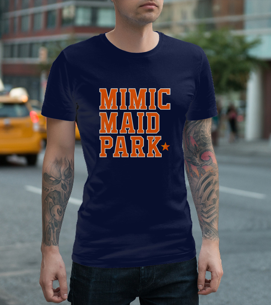 Ramshirts Mimic Maid Park Star Motif T-Shirt