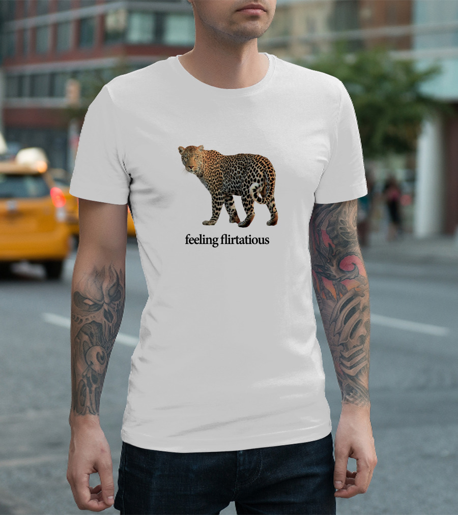 Feeling Flirtatious Jaguar Caucasian James T-Shirt