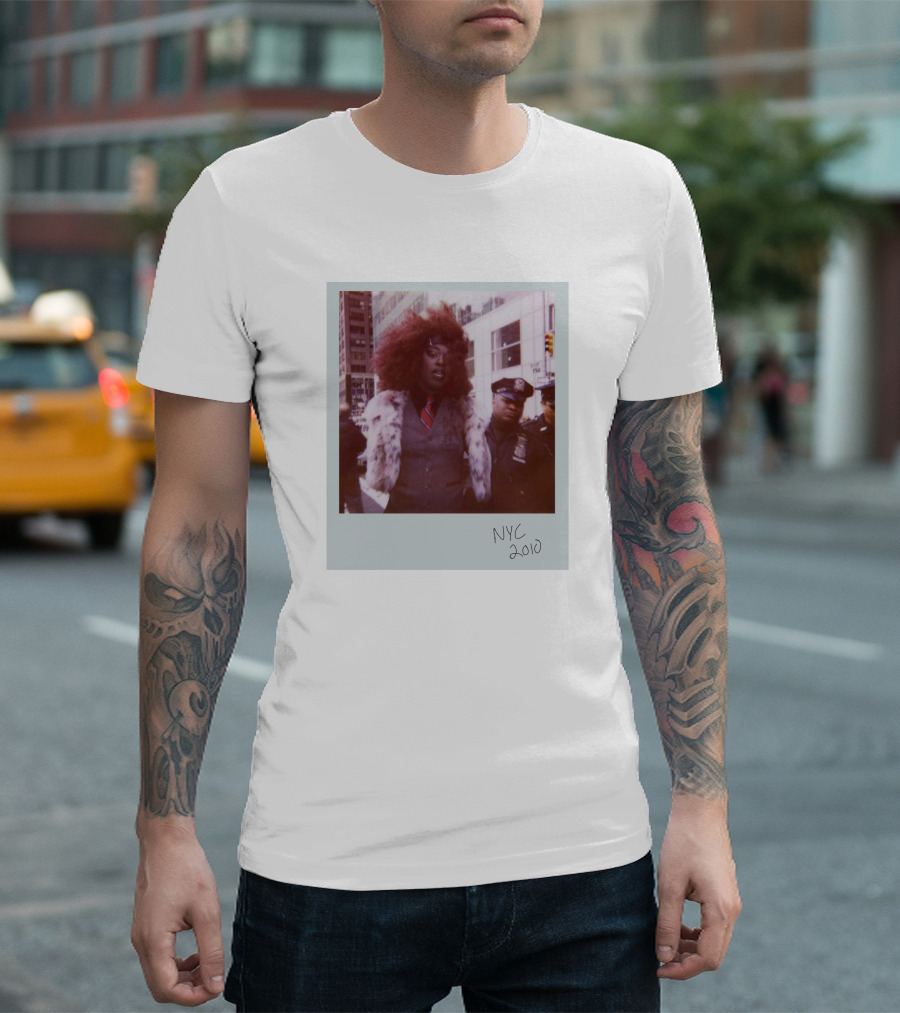 Bob The Drag Queen NYC 2010 Polaroid Pride T-Shirt