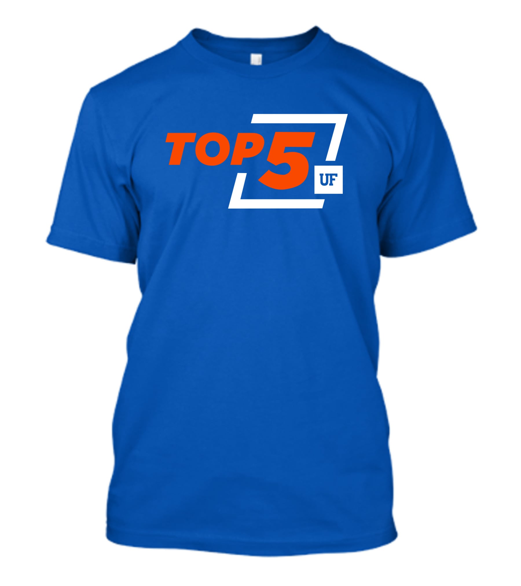 Top 5 UF University Florida Gators Elite Ranking Achievement T-Shirt