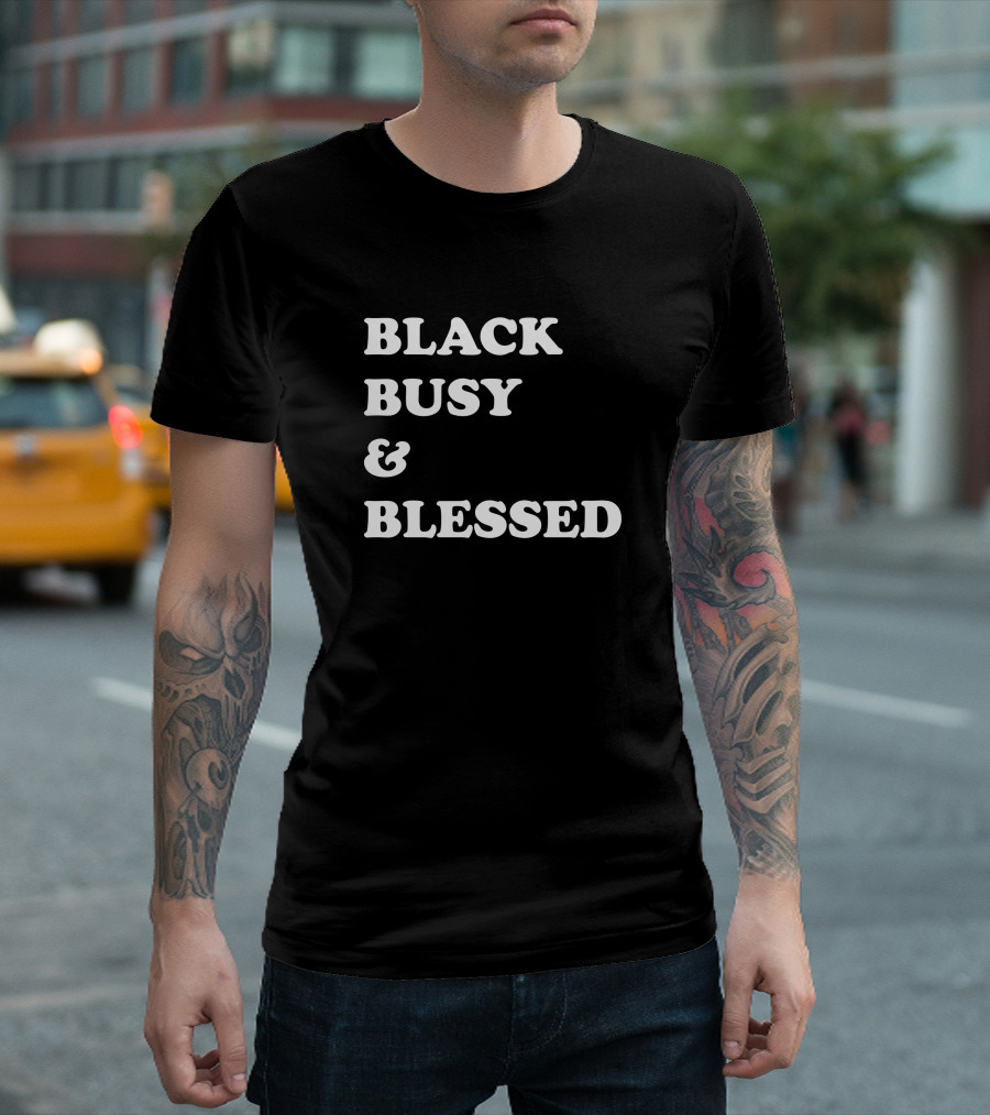Black Busy And Blessed Brats Alter Ego T-Shirt