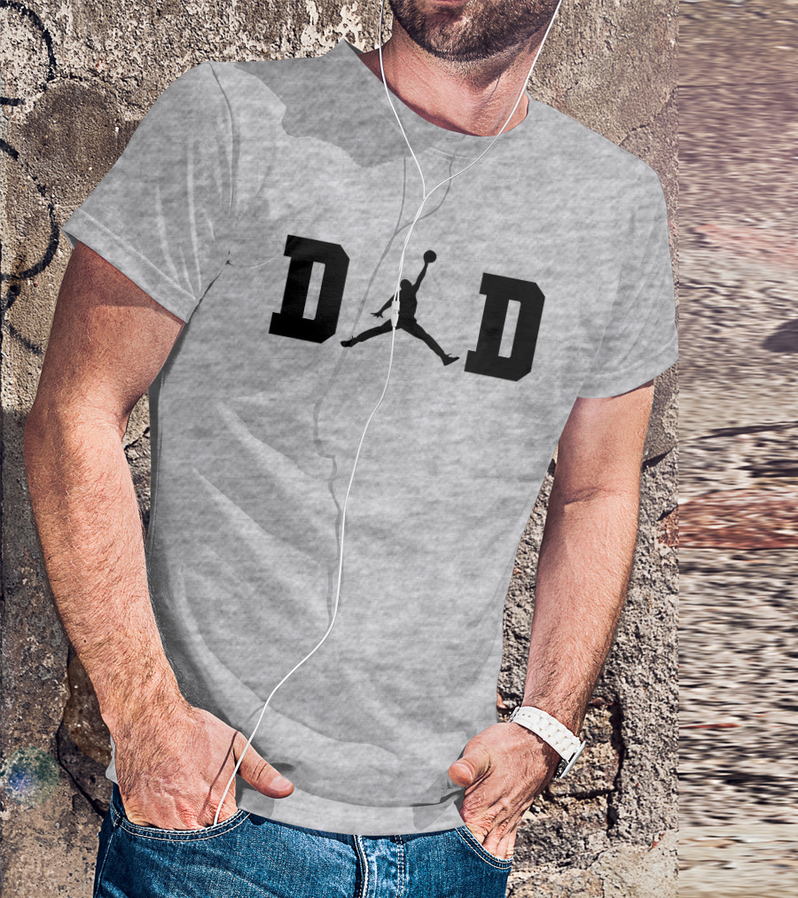 Kenny Beecham Michael Jordan Dad Jumpman T-Shirt