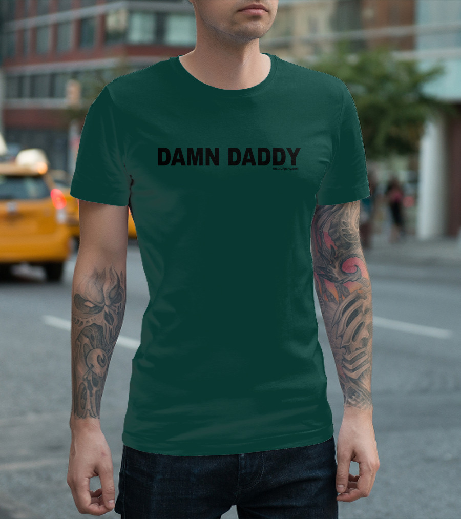 Ritshuu Damn Daddy TheDILFparty.com Merch T-Shirt