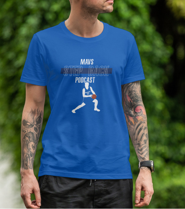 Mavs Step Back Podcast Luka Doncic Basketball T-Shirt