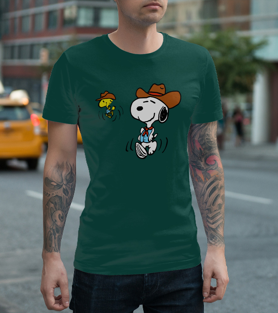 Cody Bellinger Cowboy Snoopy Woodstock Pacsun T-Shirt