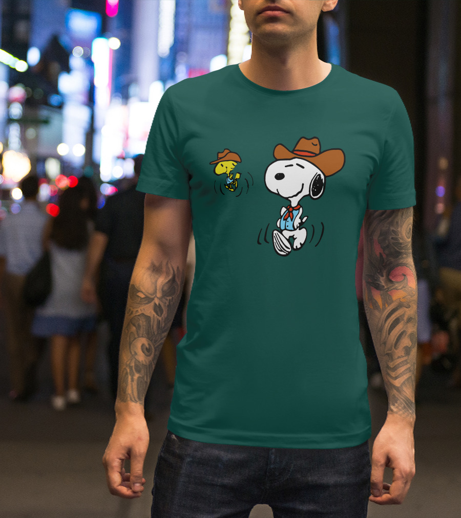 Cody Bellinger Cowboy Snoopy Woodstock Pacsun T-Shirt