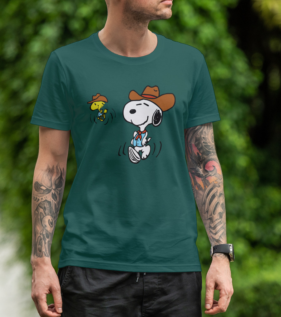 Cody Bellinger Cowboy Snoopy Woodstock Pacsun T-Shirt