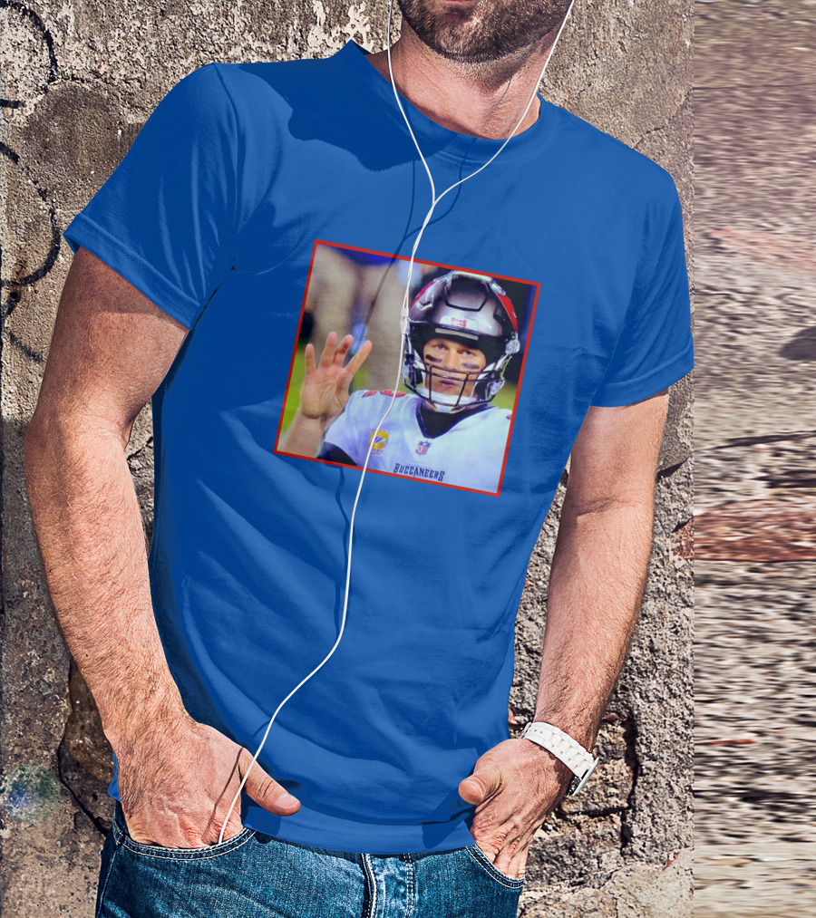 Tom Brady Blunder Tampa Bay Buccaneers Football Quarterback T-Shirt