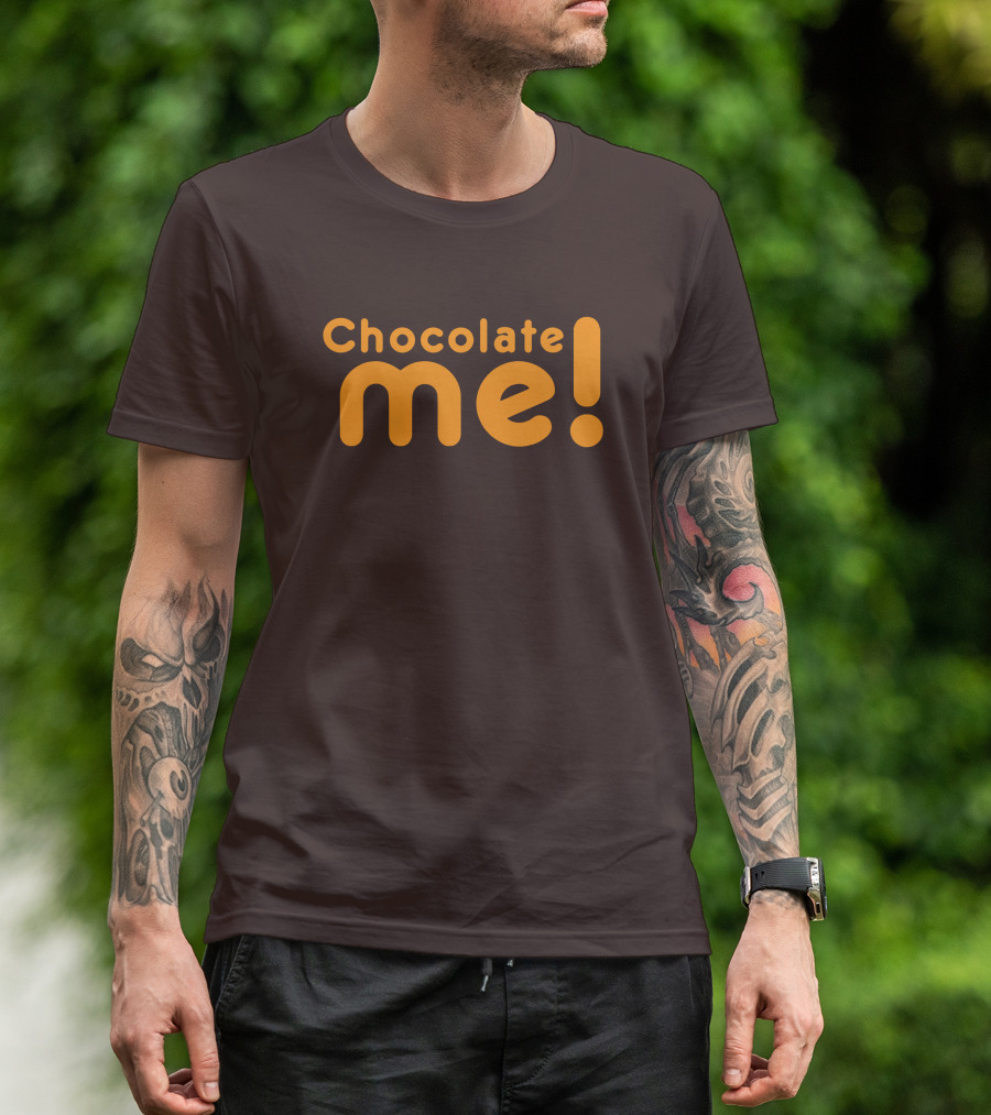 Taye Diggs Chocolate Me Dreamstudio777 Brown T-Shirt