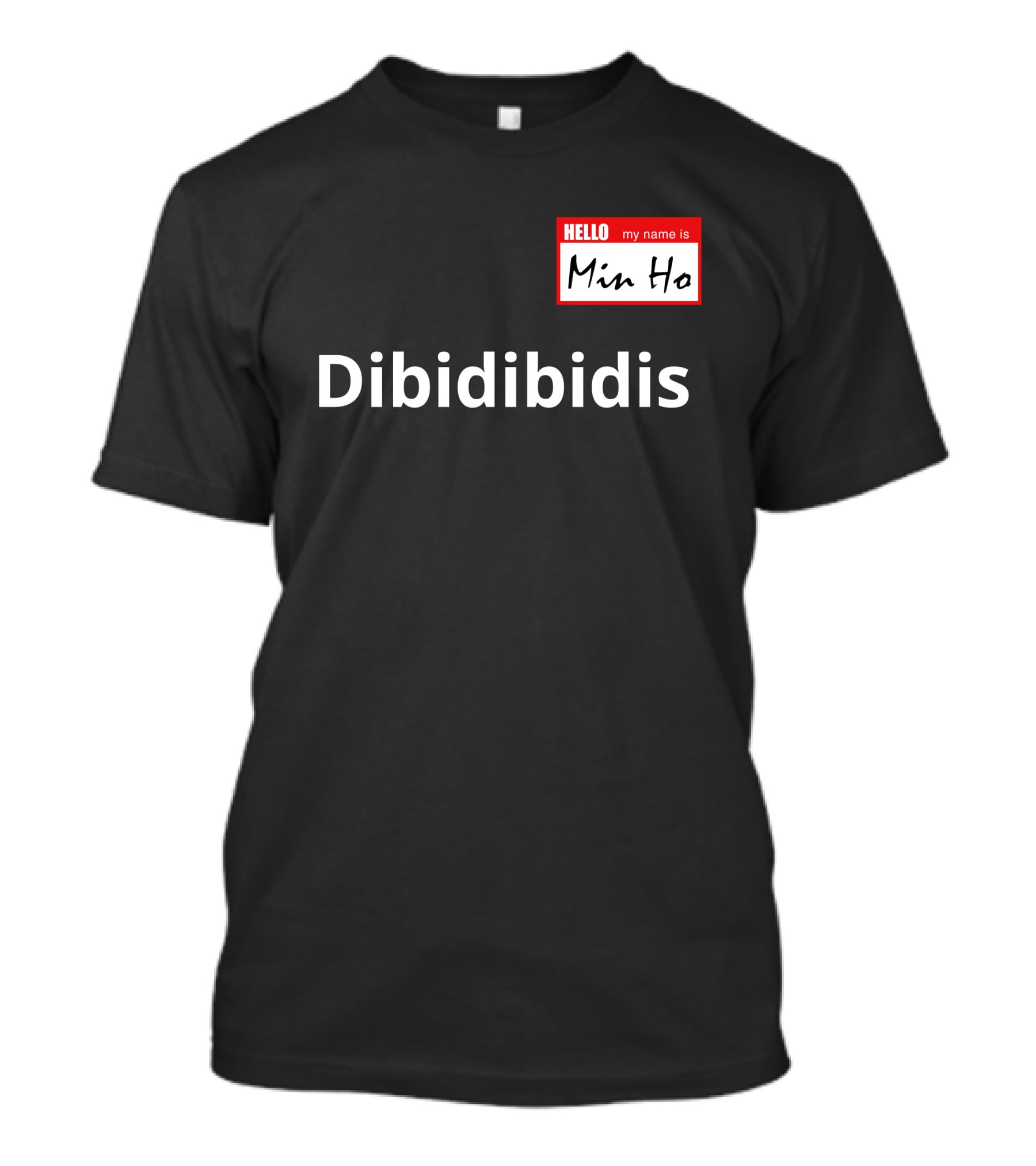Dibidibidis Hello My Name Is Minho Shinee T-Shirt