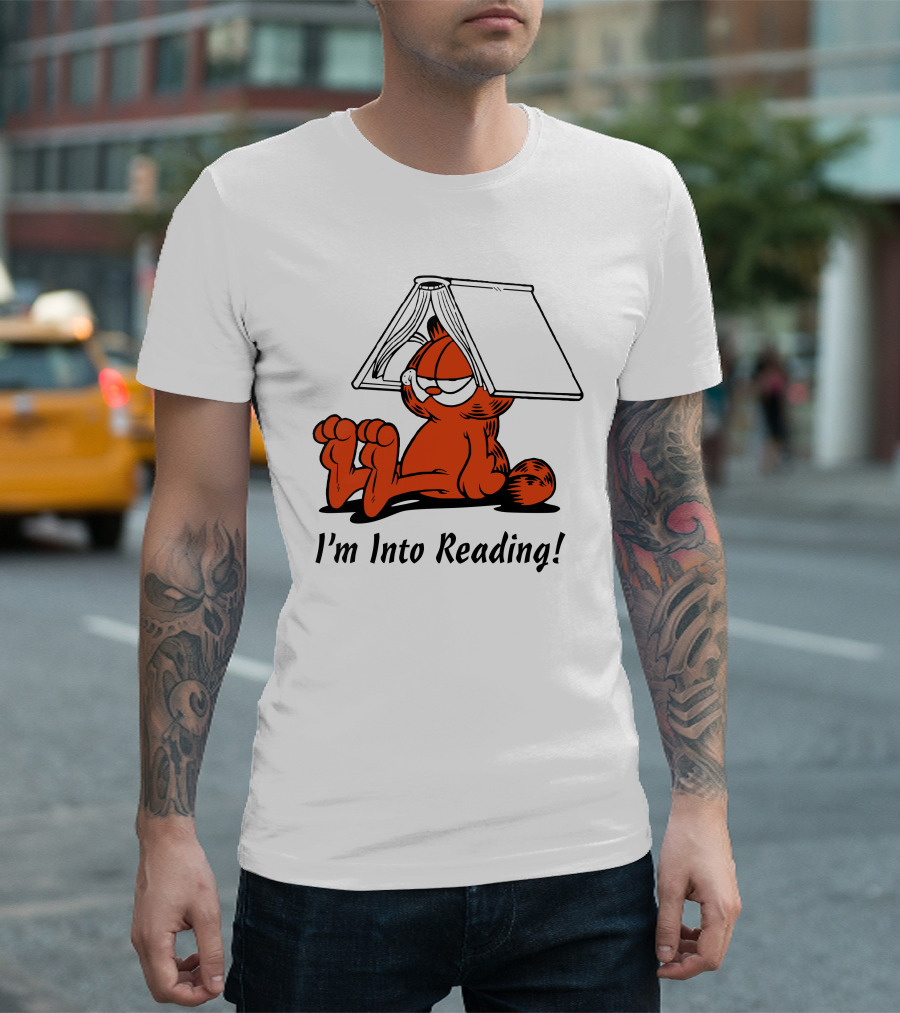 I'm Into Reading Garfield T-Shirt