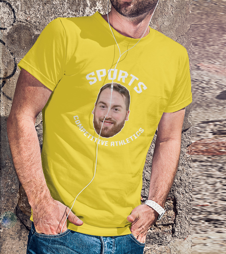 Connor Ingram Sports Competitive Athletics Beard T-Shirt