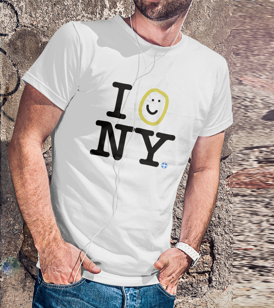 Happiness Project I Love NY Smile Merch New York Nick T-Shirt