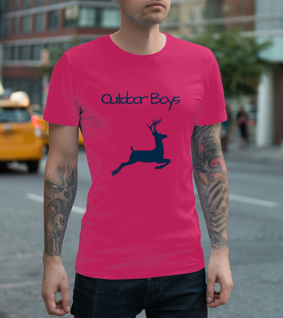 Outdoor Boys Deer Adventure T-Shirt