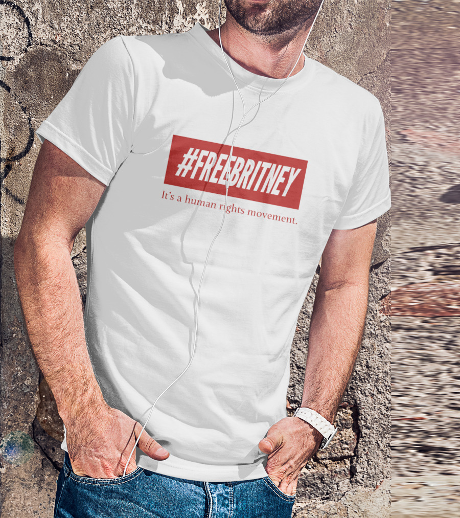 FreeBritney It's A Human Rights Movement T-Shirt