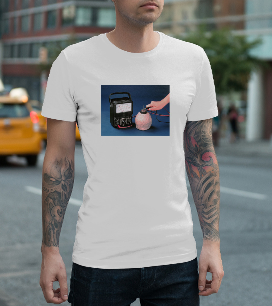 Jaden Smith Baghdad Battery Experiment with Vintage Multimeter T-Shirt
