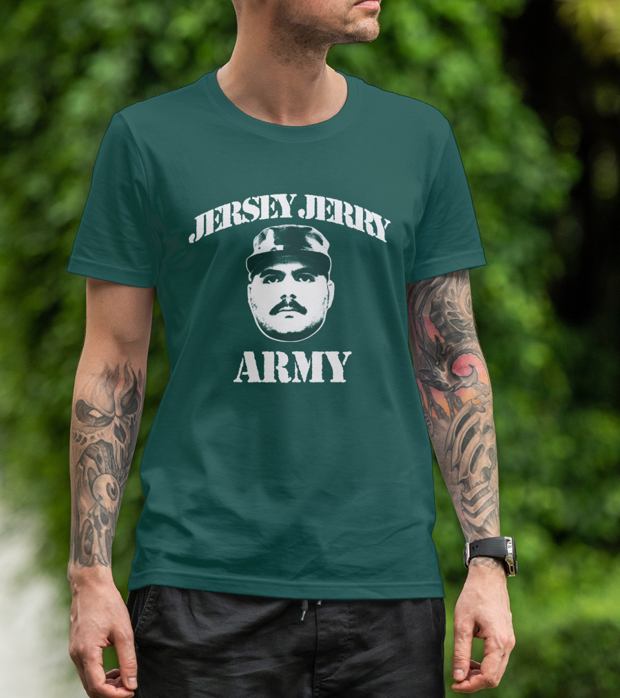 Jersey Jerry Army T-Shirt