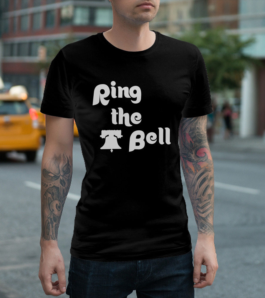 Logan O’Hoppe Ring The Bell Phillies Liberty Bell T-Shirt