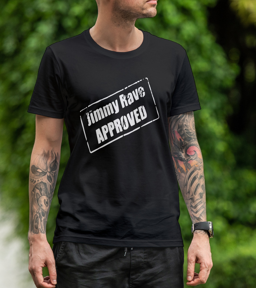 Jimmy Rave Approved Pro Wrestling Tees AEW T-Shirt
