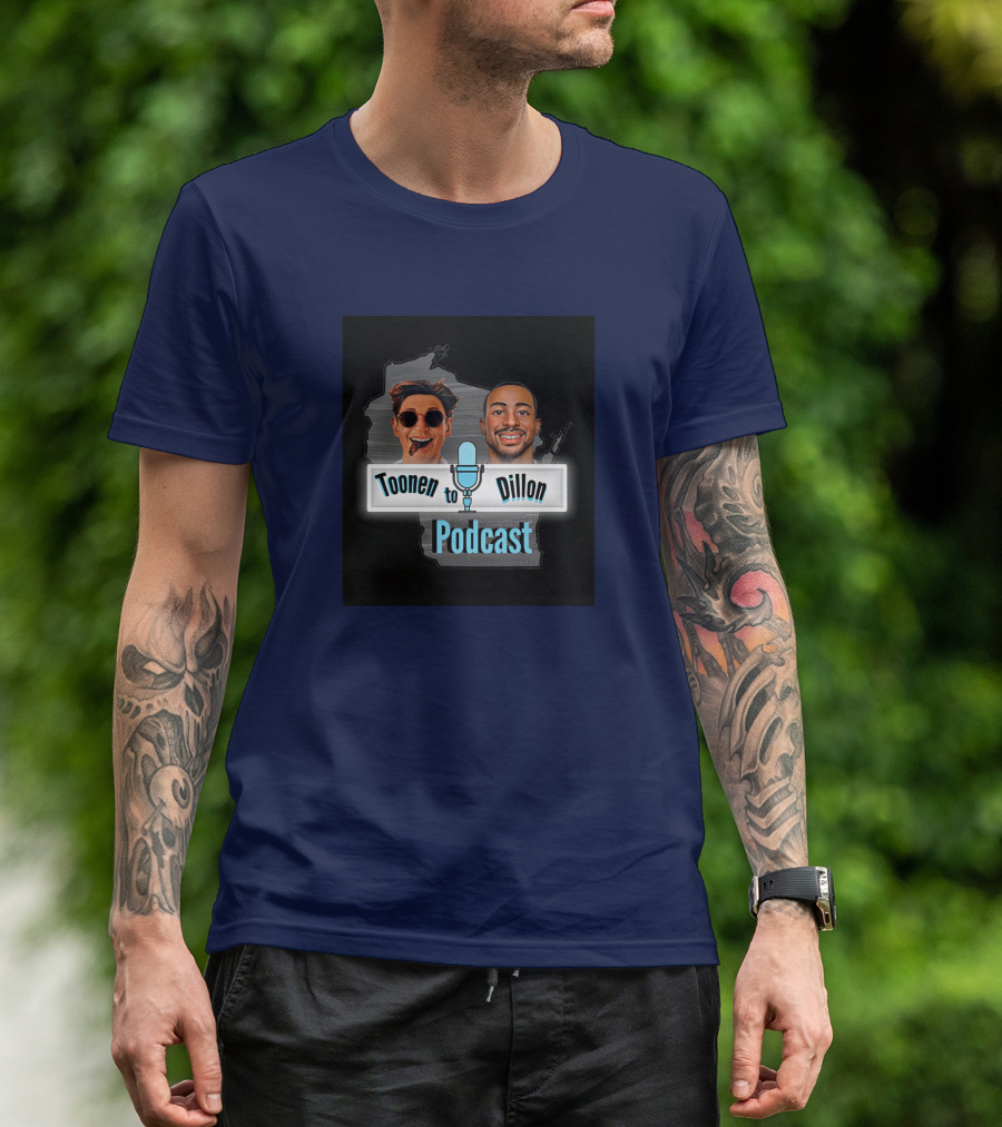 Toonen To Dillon Podcast Aj Dillon Mic T-Shirt
