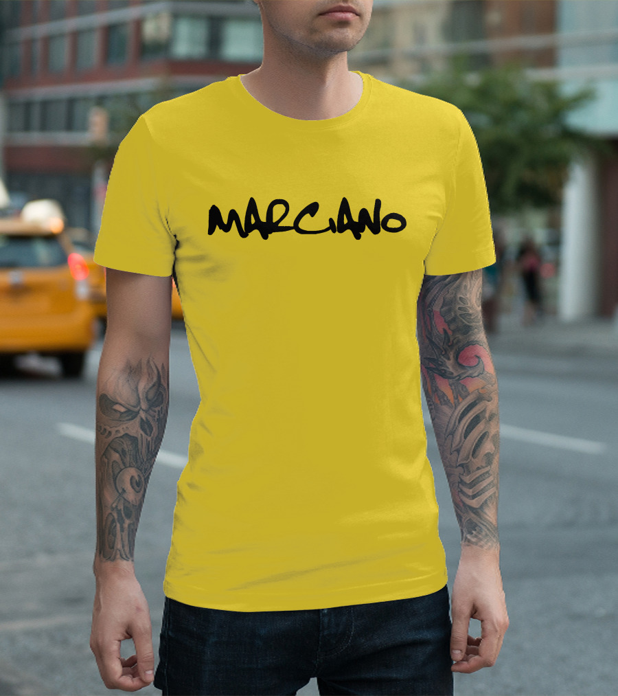 Roc Marciano Store Marciano Bold Black Text T-Shirt