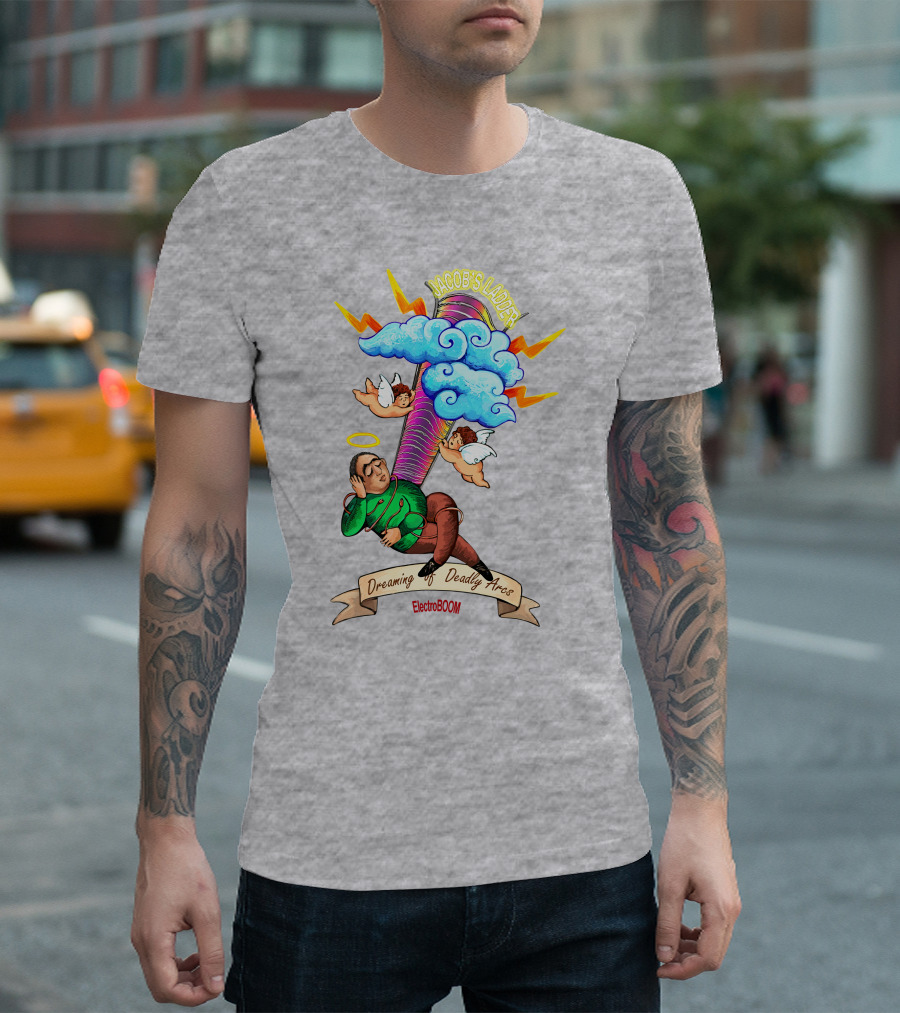 Jacob's Ladder ElectroBOOM Dreaming of Deadly Arcs T-Shirt