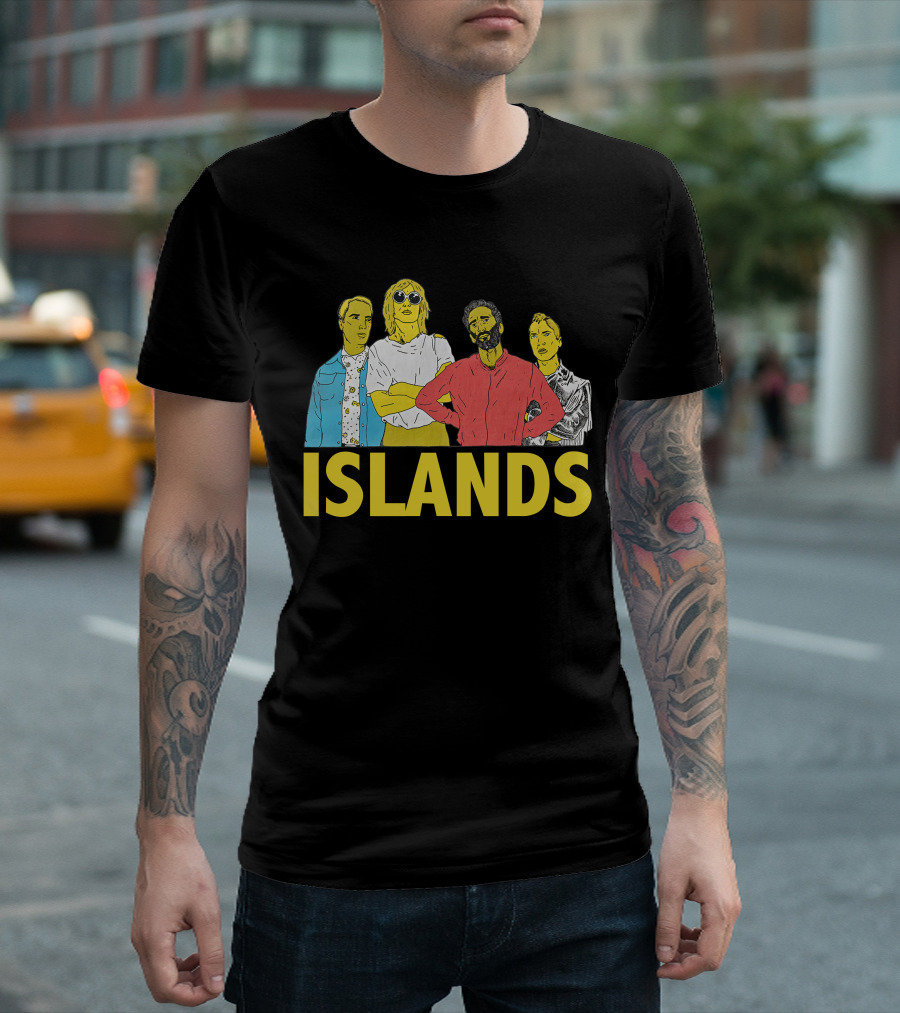 Islands Royal Mountain Records Islomania Band T-Shirt