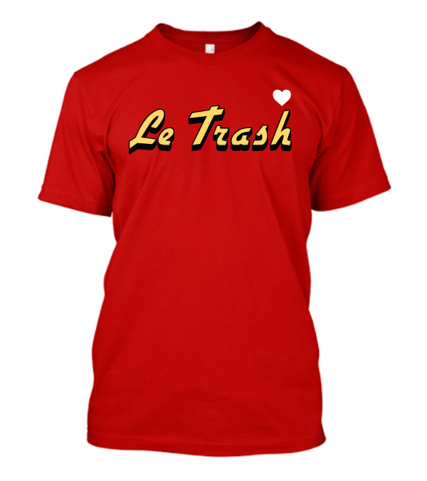 Le Trash Prime Video Fatin Jadmani Heart T-Shirt