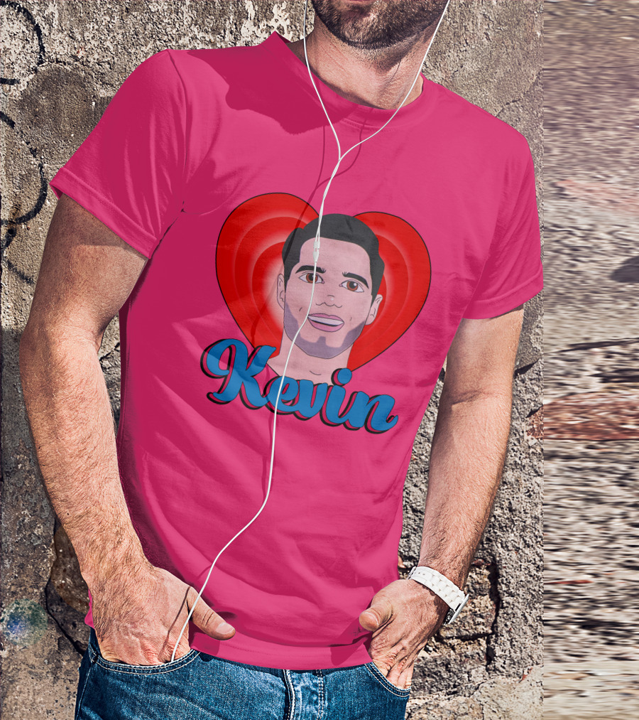 Kevin Fiala Heart Design Minnesota Wild T-Shirt