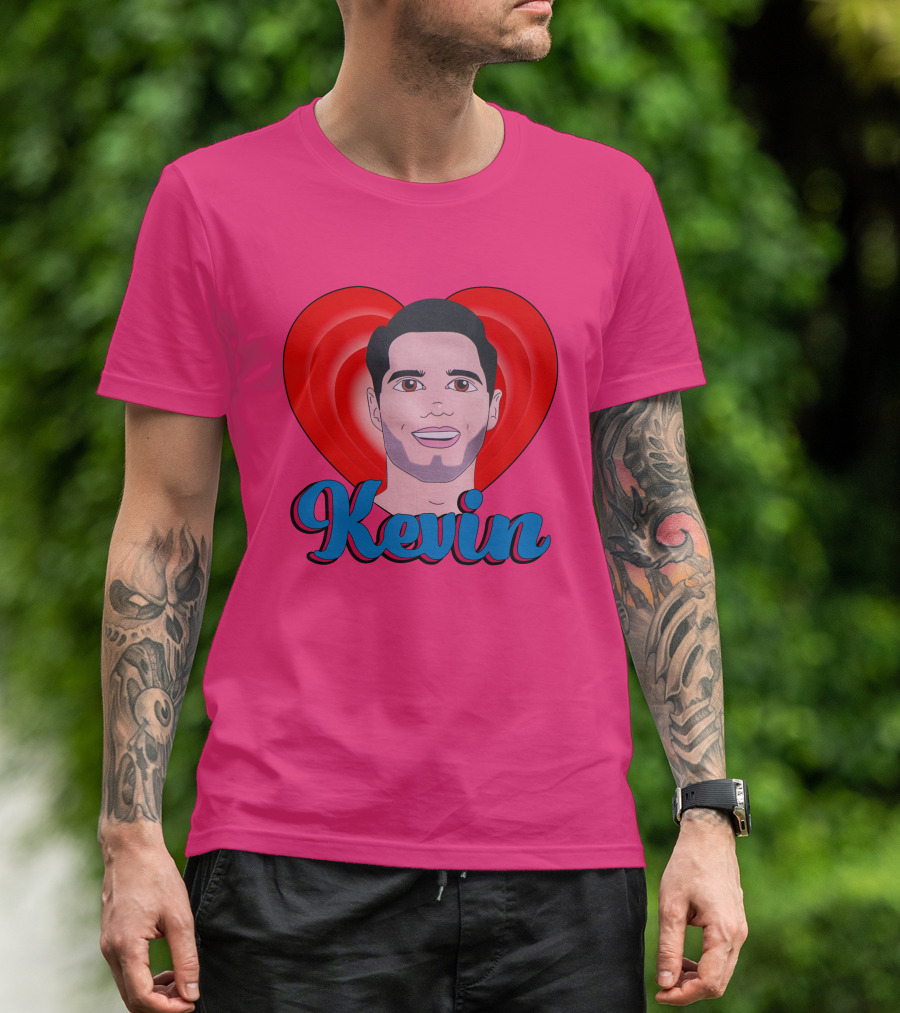 Kevin Fiala Heart Design Minnesota Wild T-Shirt