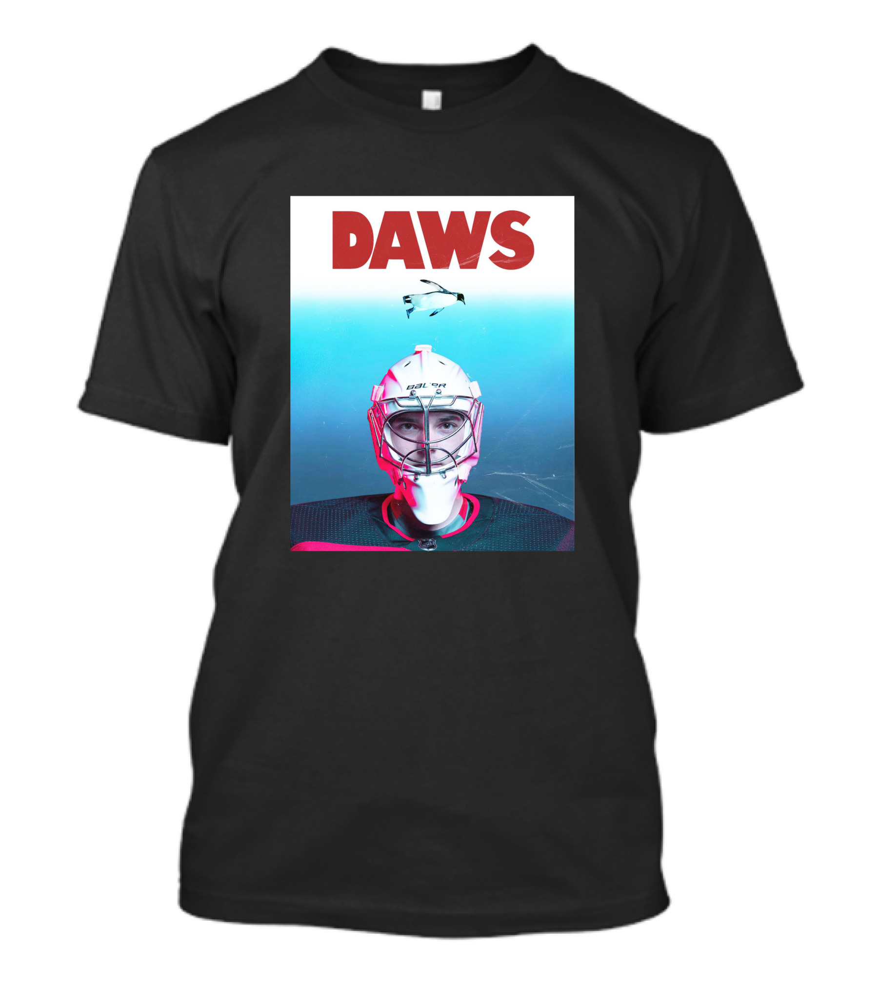 DAWS New Jersey Devils Ice Hockey Goalie T-Shirt