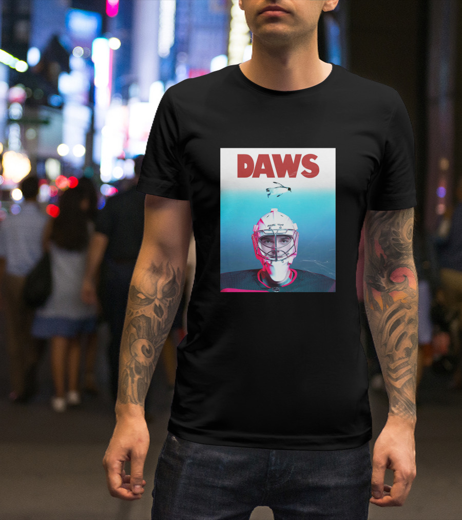 DAWS New Jersey Devils Ice Hockey Goalie T-Shirt