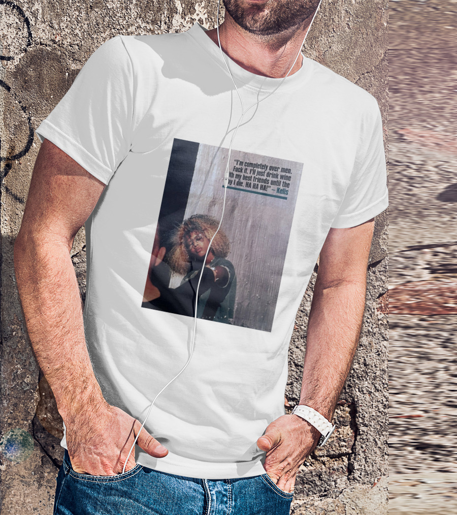 Kelis NME Magazine 2000 I'm Completely Over Men T-Shirt