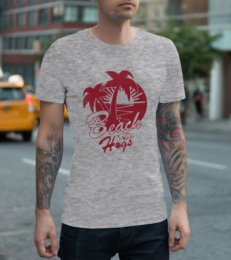 Eric Musselman Beach Hogs Arkansas Razorback Tampa T-Shirt