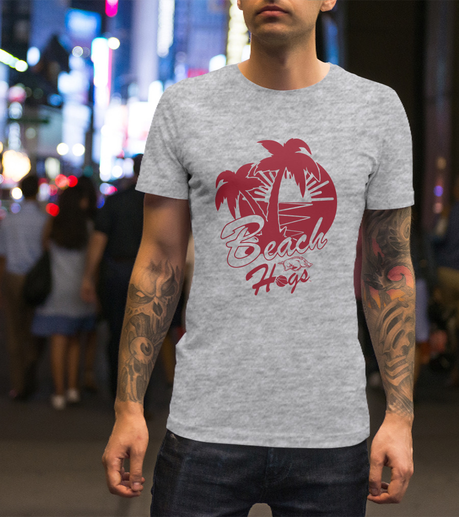 Eric Musselman Beach Hogs Arkansas Razorback Tampa T-Shirt