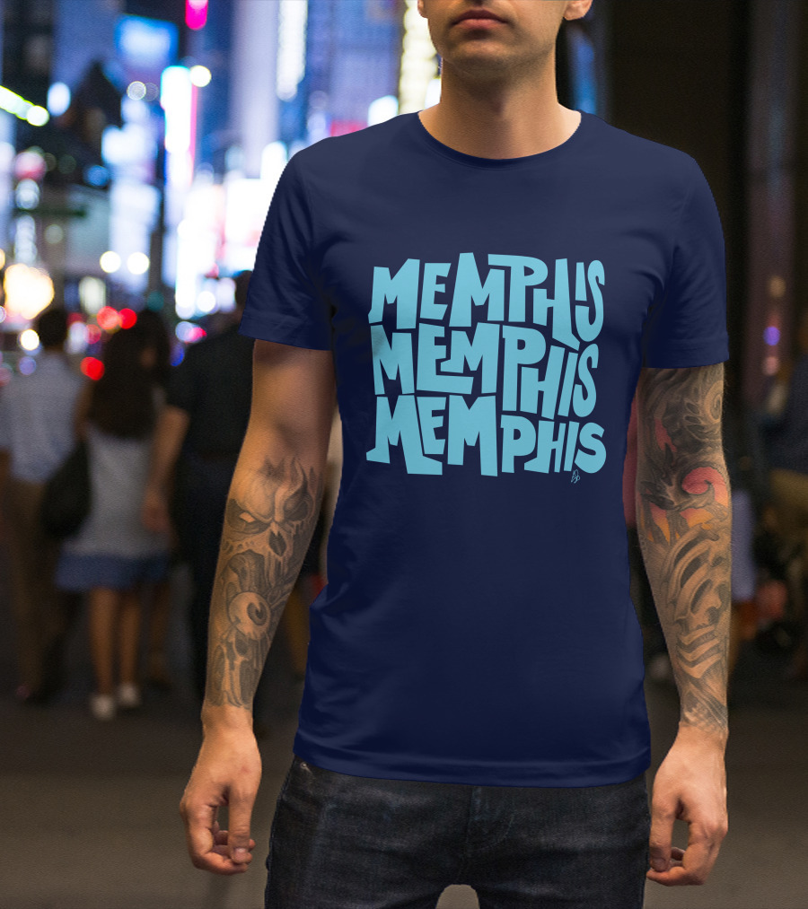 Memphis Memphis Memphis Choose 901 Merch Growl Towel T-Shirt