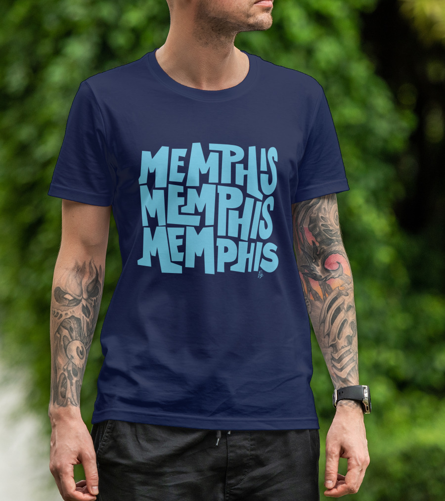 Memphis Memphis Memphis Choose 901 Merch Growl Towel T-Shirt