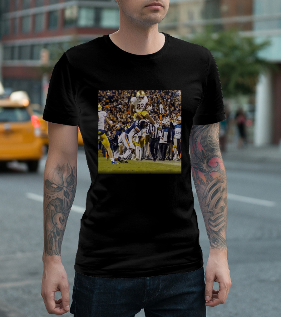 Aj Diggs 22 Logan Diggs Notre Dame Football Goirish T-Shirt
