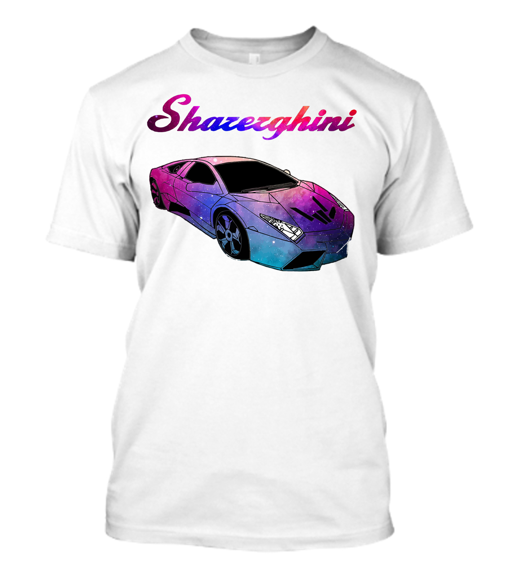Discover Cool Kids Shazerghini Galaxy Car T-Shirt